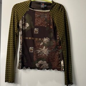 Boho Floral Top Anac M